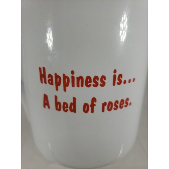 Disney Store Winnie the Pooh Coffee Mug Yellow Roses Large White & Orange 16 oz - Picture 7 of 14